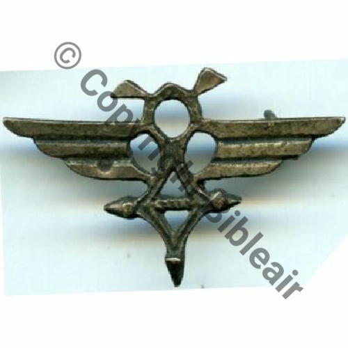 591 GAO.591 OUARGLA Type8  LOC Croix ajouree 2Anno Dos lisse irreg ARGENT.. poincon Src.soizic 32Eur12.06 